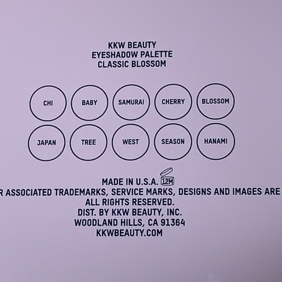 SOLD OUT -  ✨ HOST PICK ✨ KKW classic blossom eyeshadow palette - Picture 5 of 8